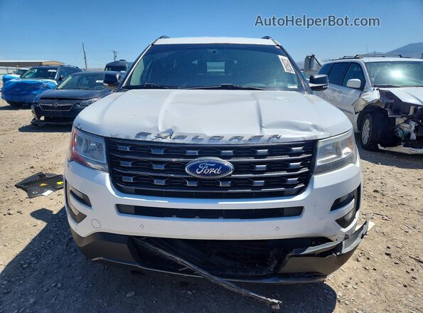 1FM5K8D81HGC63790 2017 FORD EXPLORER White Вид спереду
