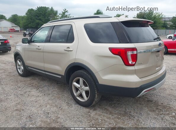 1FM5K8D81HGC90083 2017 FORD EXPLORER Gold უკანა მარცხენა