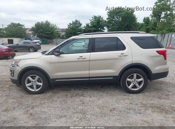 1FM5K8D81HGC90083 2017 FORD EXPLORER Gold სალონის 360-გრადუსიანი ხედი
