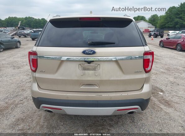1FM5K8D81HGC90083 2017 FORD EXPLORER Gold 