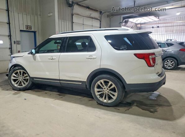 1FM5K8D81KGA67677 2019 FORD EXPLORER White Հետևի ձախ