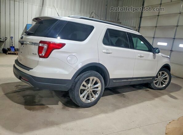 1FM5K8D81KGA67677 2019 FORD EXPLORER White Հետևի աջ