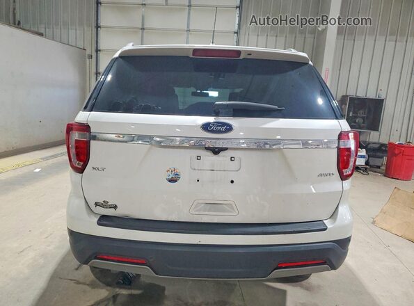 1FM5K8D81KGA67677 2019 FORD EXPLORER White Հետևի տեսք