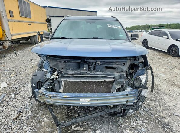 1FM5K8D81KGA92885 2019 FORD EXPLORER Blue Front view