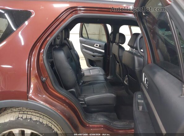 1FM5K8D82GGA31889 2016 FORD EXPLORER Красный Вид наклейки с VIN-кодом
