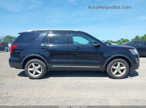 1FM5K8D82GGB60179 2016 FORD EXPLORER Черный Вид задней части салона