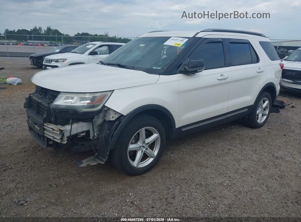 1FM5K8D82GGC00051 2016 FORD EXPLORER White Przód lewy
