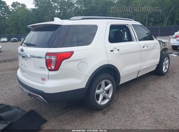 1FM5K8D82GGC00051 2016 FORD EXPLORER White Tył prawy