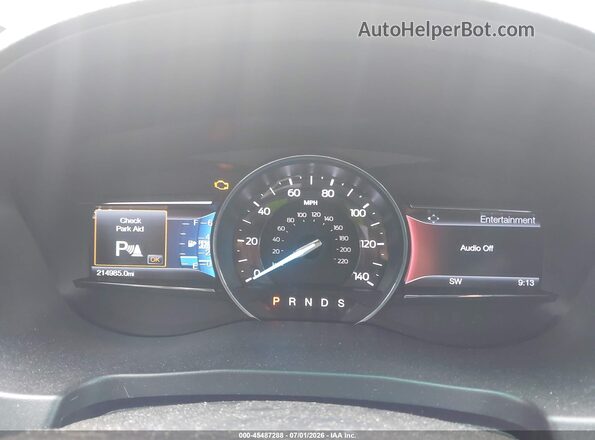 1FM5K8D82GGC00051 2016 FORD EXPLORER White Widok tylnych siedzeń