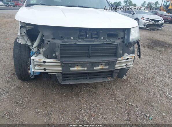 1FM5K8D82GGC00051 2016 FORD EXPLORER White Widok z przodu