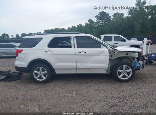 1FM5K8D82GGC00051 2016 FORD EXPLORER White Widok wnętrza 360 stopni