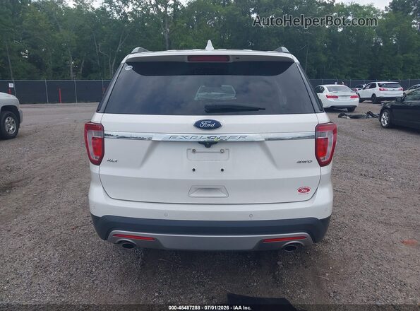 1FM5K8D82GGC00051 2016 FORD EXPLORER White 