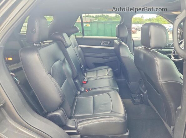 1FM5K8D82GGC45538 2016 FORD EXPLORER Серый Вид задней части салона