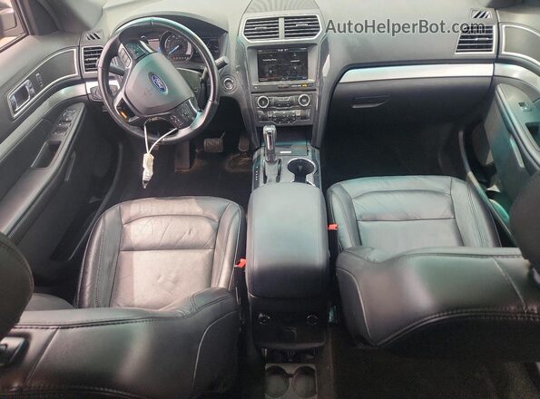 1FM5K8D82GGC45538 2016 FORD EXPLORER Серый Вид панели приборов