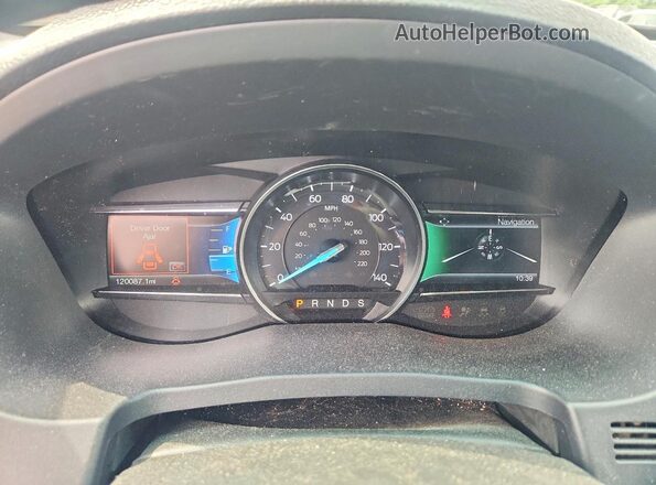 1FM5K8D82GGC45538 2016 FORD EXPLORER Серый Вид щитка приборов