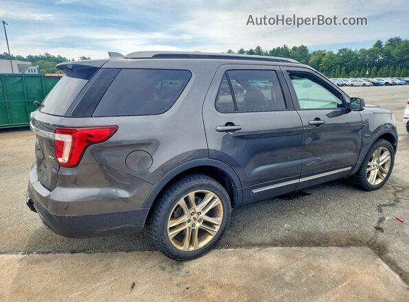 1FM5K8D82GGC45538 2016 FORD EXPLORER Серый Задняя правая четверть