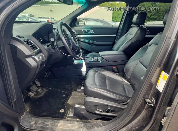 1FM5K8D82GGC45538 2016 FORD EXPLORER Серый Вид салона спереди