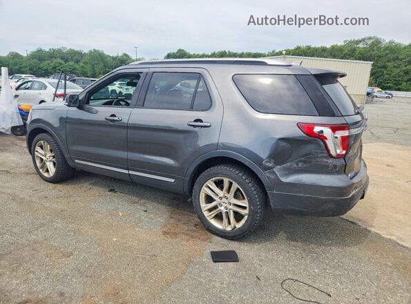 1FM5K8D82GGC45538 2016 FORD EXPLORER Серый Задняя левая четверть