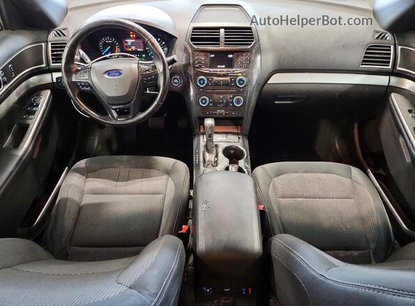 1FM5K8D82GGC88406 2016 FORD EXPLORER White Вид панелі приладів