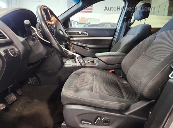 1FM5K8D82GGC88406 2016 FORD EXPLORER White Вид салону спереду