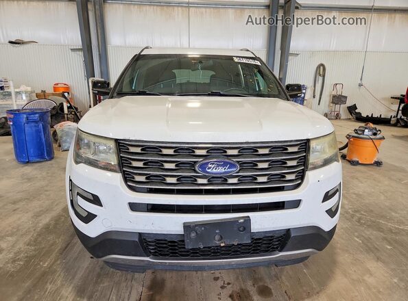 1FM5K8D82GGC88406 2016 FORD EXPLORER White Вид спереду