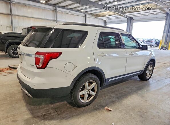 1FM5K8D82GGC88406 2016 FORD EXPLORER White Задня права чверть