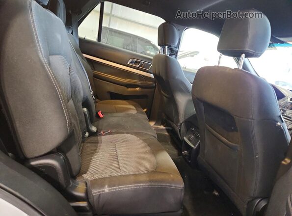 1FM5K8D82GGC88406 2016 FORD EXPLORER White Вид задніх сидінь