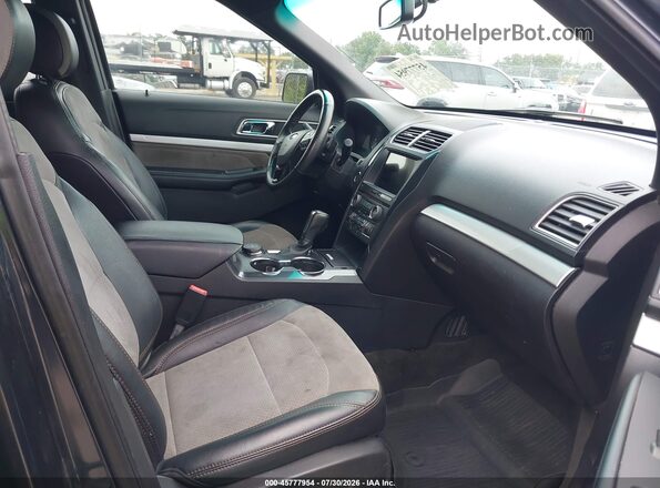 1FM5K8D82HGA83606 2017 FORD EXPLORER Gray Սալոնի դիմացի տեսք