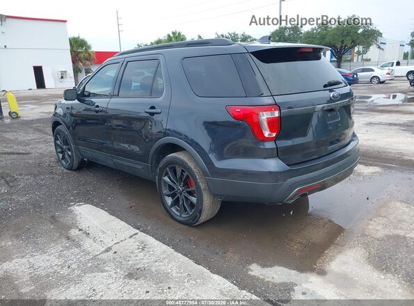 1FM5K8D82HGA83606 2017 FORD EXPLORER Gray Հետևի ձախ