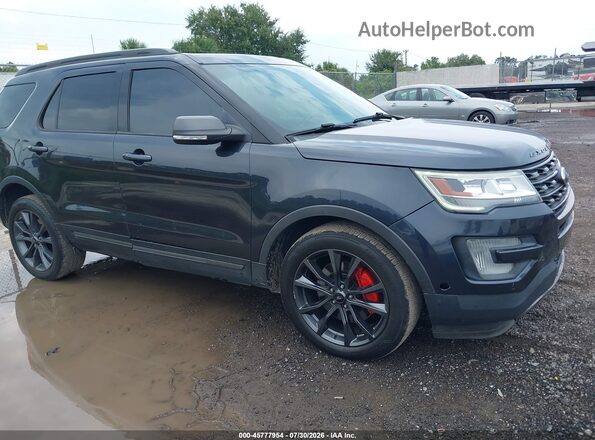 1FM5K8D82HGA83606 2017 FORD EXPLORER Gray Դիմացի տեսք