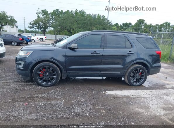 1FM5K8D82HGA83606 2017 FORD EXPLORER Gray Սալոնի 360 աստիճան տեսք