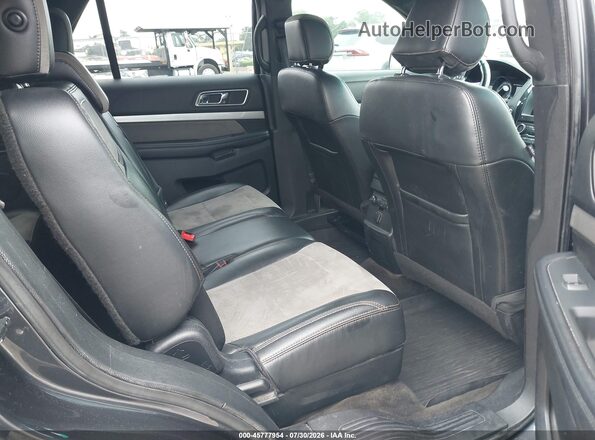 1FM5K8D82HGA83606 2017 FORD EXPLORER Gray VIN կոդի պիտակի տեսք
