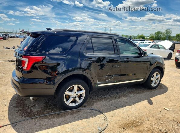 1FM5K8D82HGA85534 2017 FORD EXPLORER Black Հետևի աջ