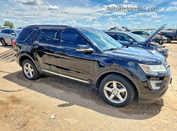 1FM5K8D82HGA85534 2017 FORD EXPLORER Black Առջևի աջ