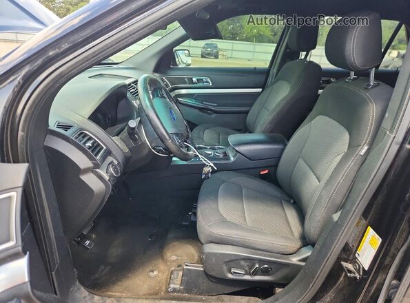1FM5K8D82HGA85534 2017 FORD EXPLORER Black Սալոնի դիմացի տեսք