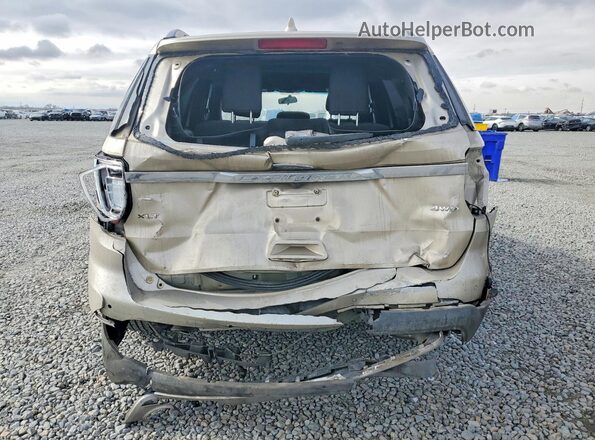 1FM5K8D82HGD57127 2017 FORD EXPLORER Cream Вид ззаду