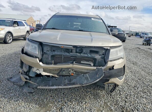 1FM5K8D82HGD57127 2017 FORD EXPLORER Cream Вид спереду