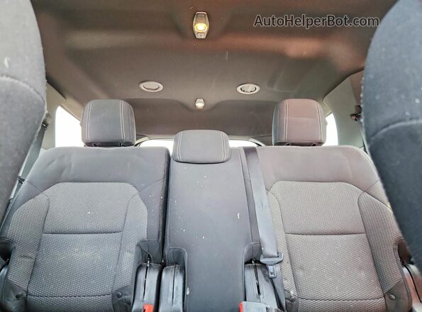 1FM5K8D82HGE20095 2017 FORD EXPLORER Белый Вид задних сидений