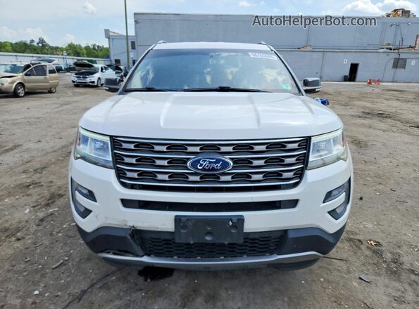 1FM5K8D82HGE20095 2017 FORD EXPLORER Белый Вид спереди