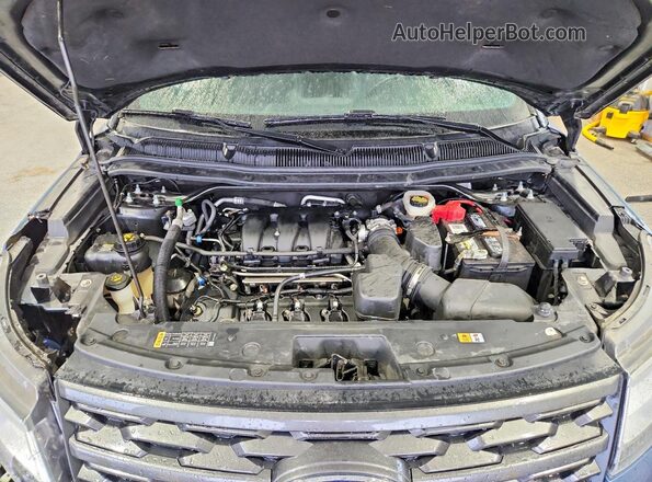 1FM5K8D82JGC83049 2018 FORD EXPLORER Синий Вид подкапотного пространства