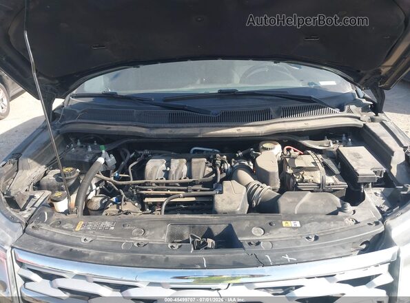 1FM5K8D82JGC91796 2018 FORD EXPLORER Black Вид ззаду