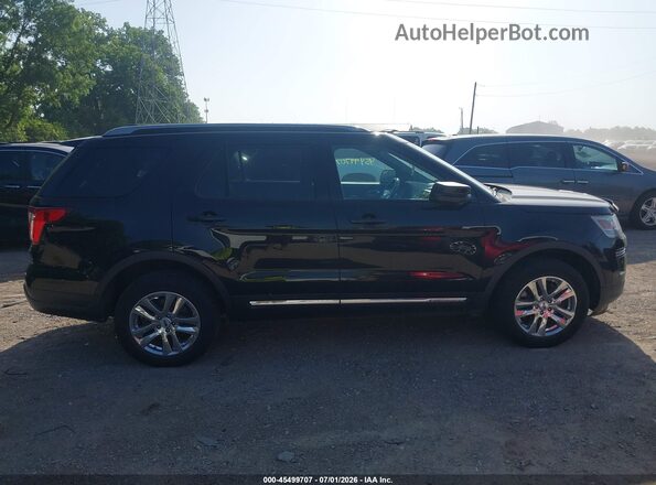 1FM5K8D82JGC91796 2018 FORD EXPLORER Black Вид задньої частини салону