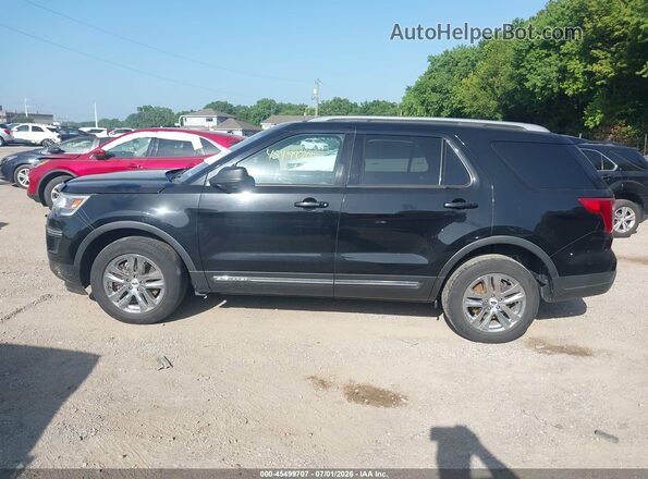 1FM5K8D82JGC91796 2018 FORD EXPLORER Black Панорамний вид салону 360°