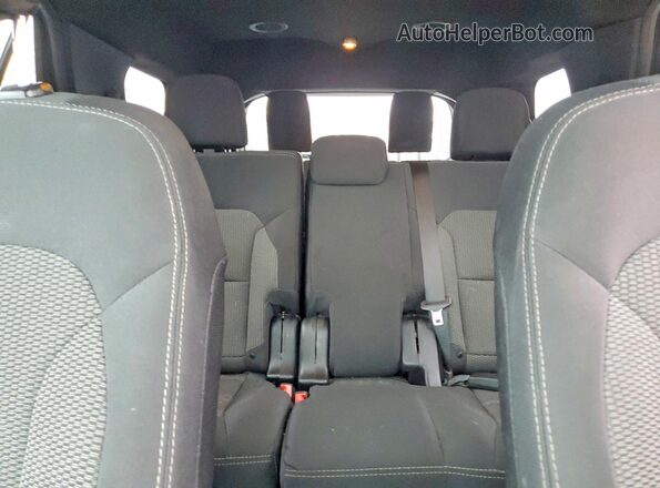 1FM5K8D82KGA20772 2019 FORD EXPLORER Black Հետևի նստատեղերի տեսք
