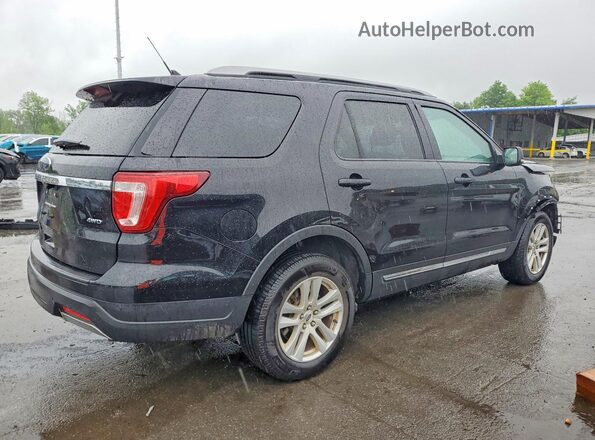 1FM5K8D82KGA20772 2019 FORD EXPLORER Black Հետևի աջ