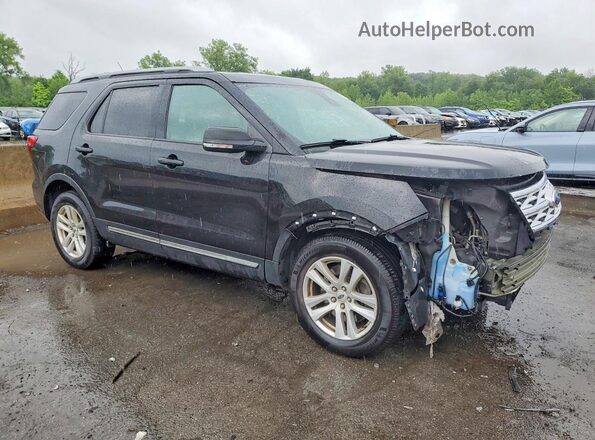 1FM5K8D82KGA20772 2019 FORD EXPLORER Black Առջևի աջ