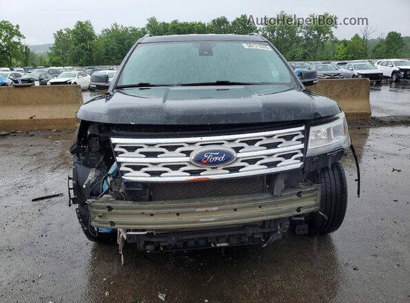 1FM5K8D82KGA20772 2019 FORD EXPLORER Black Դիմացի տեսք