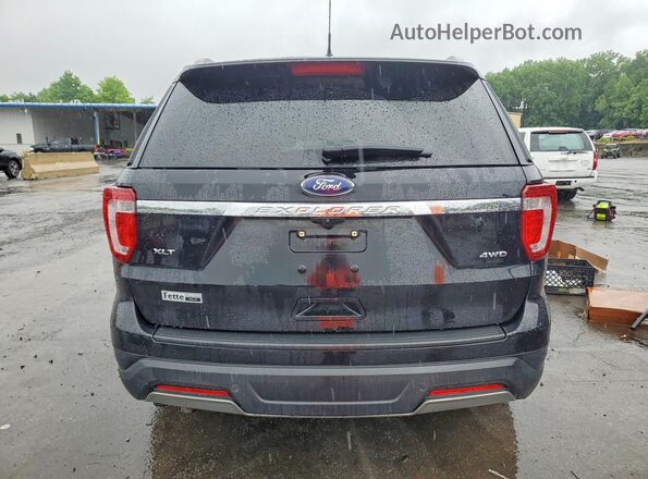 1FM5K8D82KGA20772 2019 FORD EXPLORER Black Հետևի տեսք