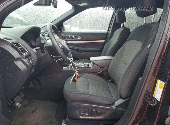 1FM5K8D82KGA20772 2019 FORD EXPLORER Black Սալոնի դիմացի տեսք