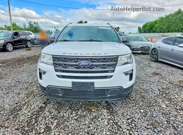 1FM5K8D82KGA39144 2019 FORD EXPLORER White Front view
